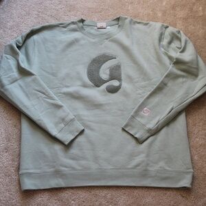 Glossier Green Sweatshirt
